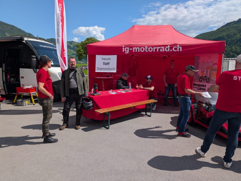 IG Motorrad - Stammtisch bei Töff-Tagen