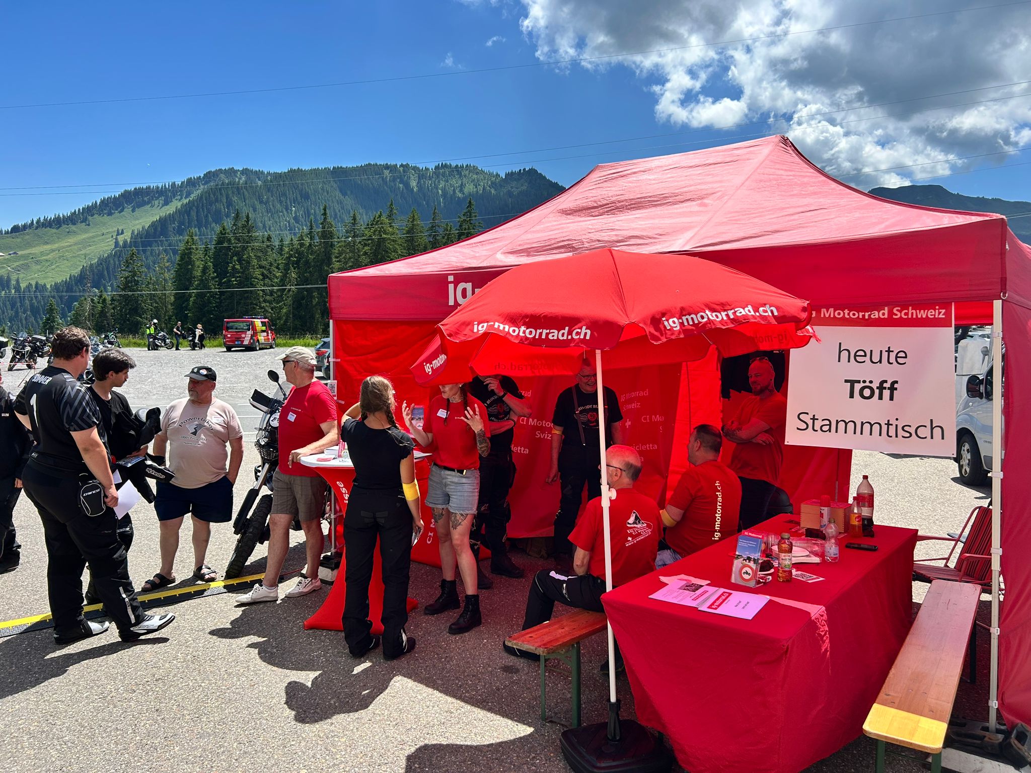 IG Motorrad - Töff-Blutspende Glaubenberg