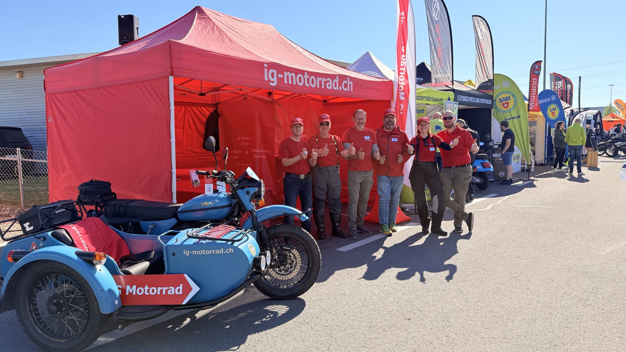IG Motorrad - IG Motorrad an Töff-Testtagen Derendingen – starke Präsenz und tolle Begegnungen